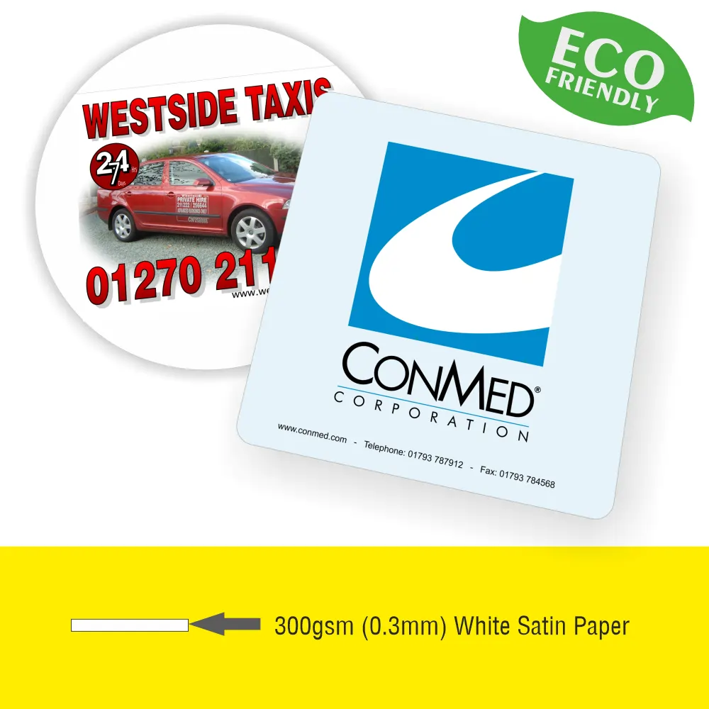 PAPER EVENT COASTERS - from only 11p each